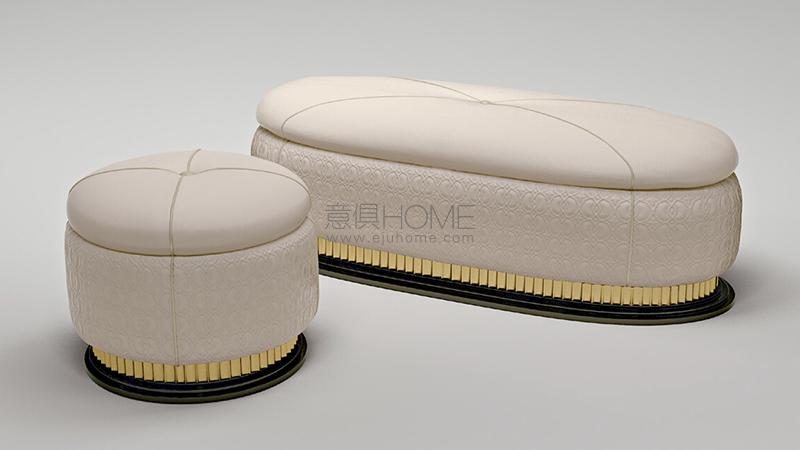 WALT pouf bench 脚踏