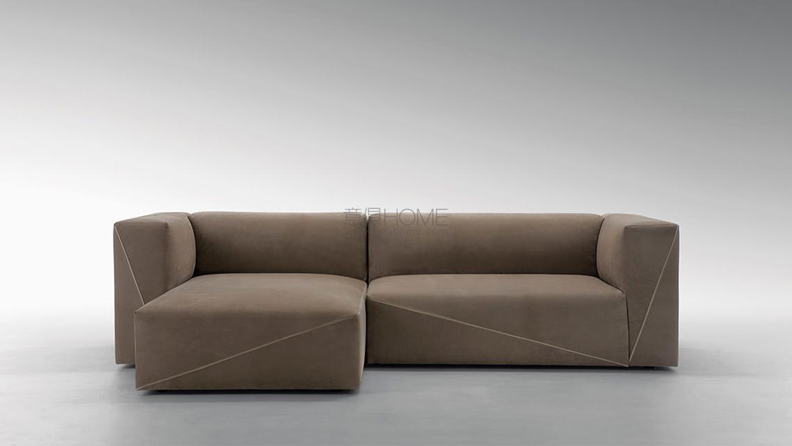 Diagonal Sectional Sofa 沙发