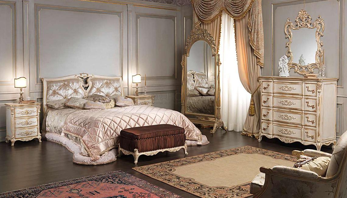 Furniture of bedroom Luigi XVI art. 2006-2 边柜