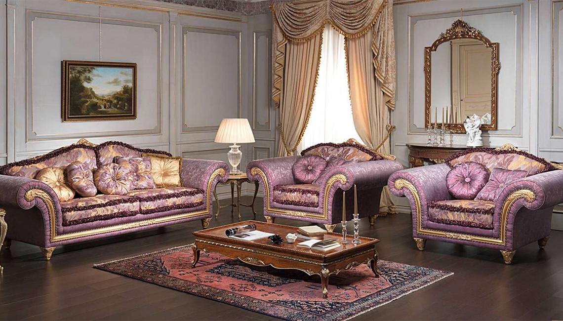 Lacquered boiserie 沙发