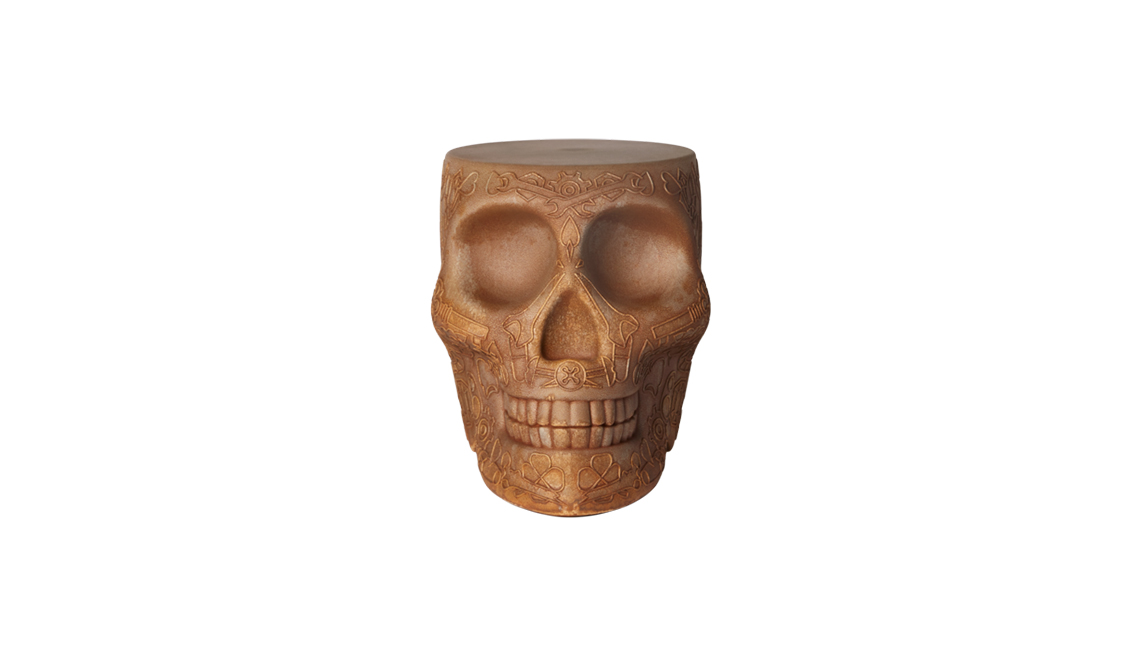 MEXICO STOOL AND SIDETABLE RUSTY EDITION边几