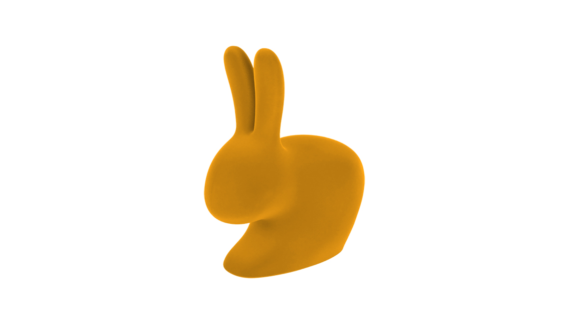 RABBIT CHAIR VELVET FINISH椅子
