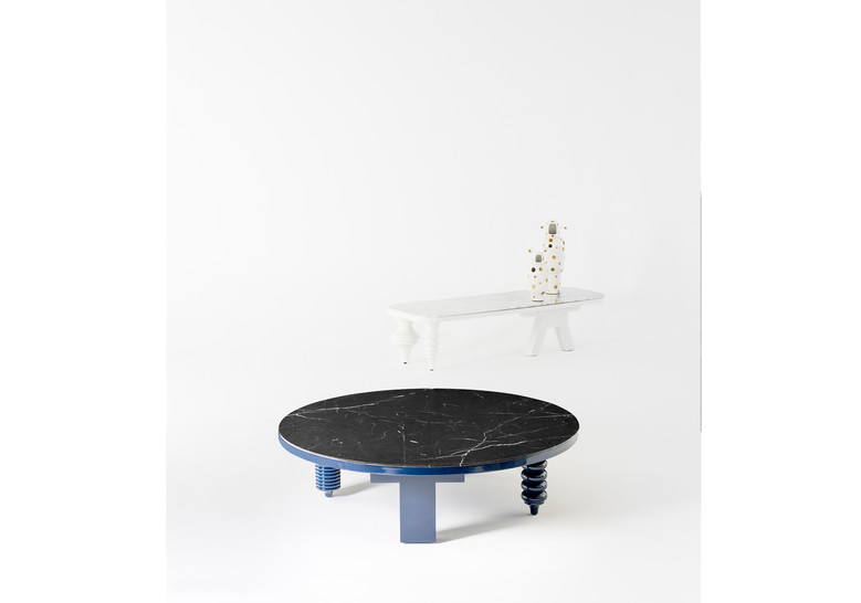 MESA BAJA MULTILEG MÁRMOL茶几