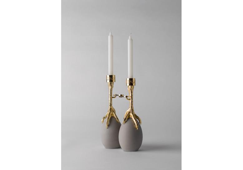 CANDELABRO WALKING HEN - POSTCRAFT COLLECTION装饰品