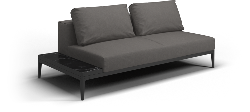 Grid-Left or  Right End Table Unit 沙发