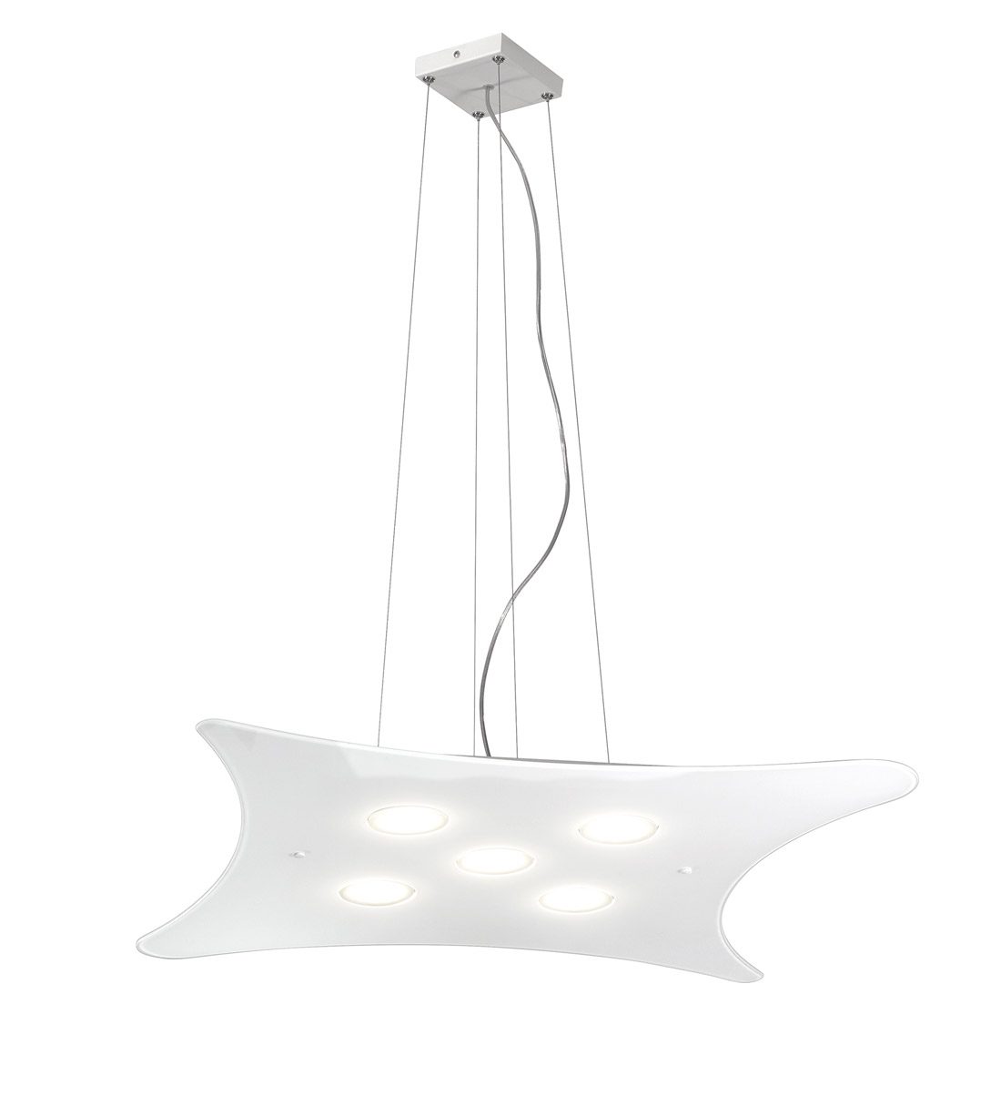 MANTA-MANTA SOSPENSIONE 5 LED 吊灯