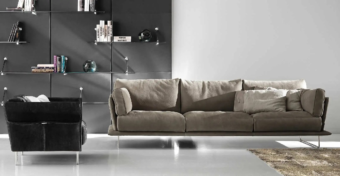 GAMMAModular sofa VESSEL多人沙发