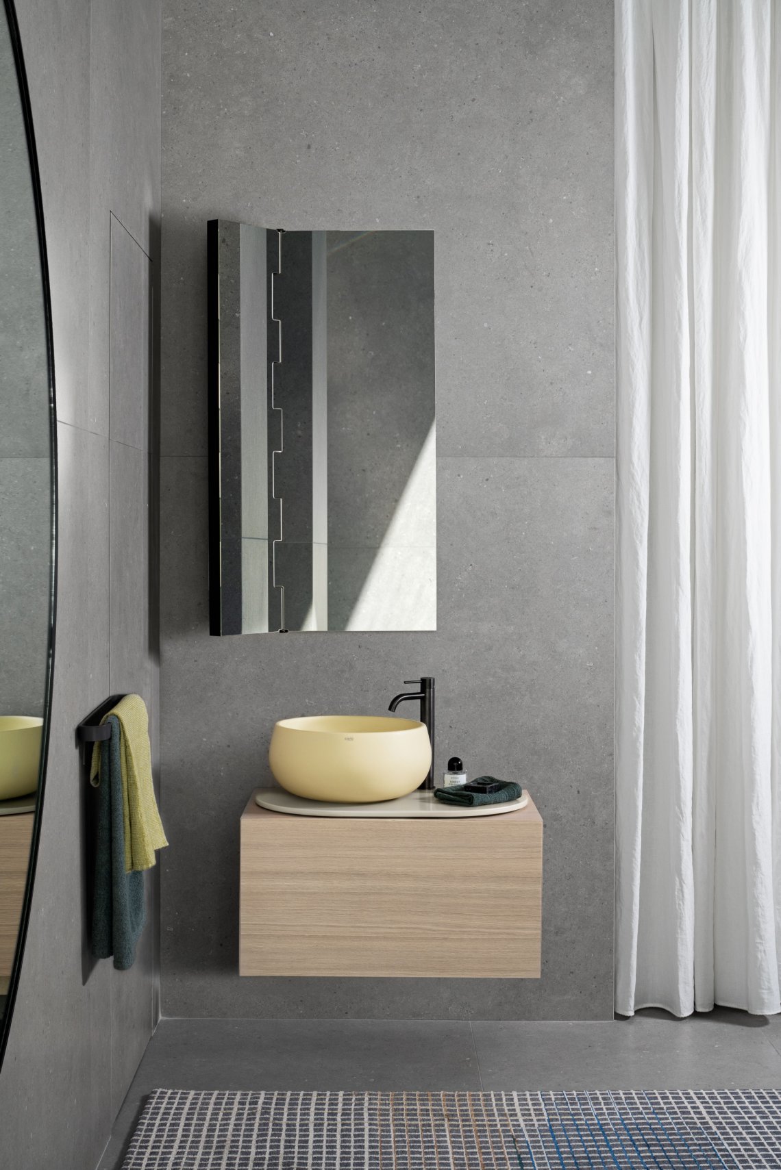 Delfo 76洗脸盆带柜子