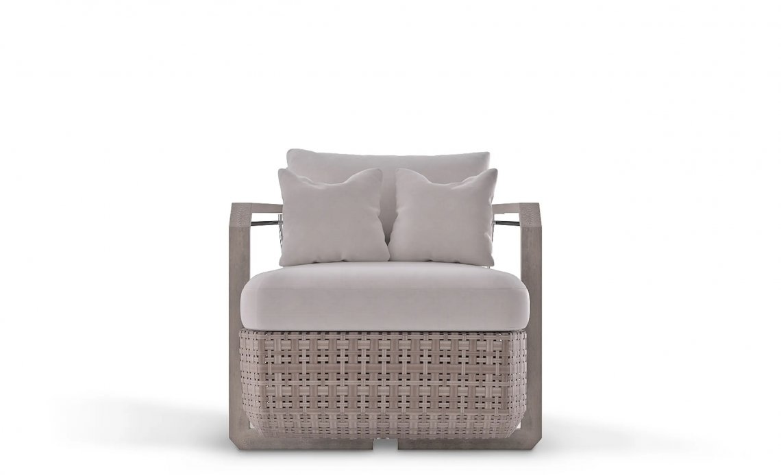 LUXXUHAMPTON WOOD ARMCHAIR户外休闲椅