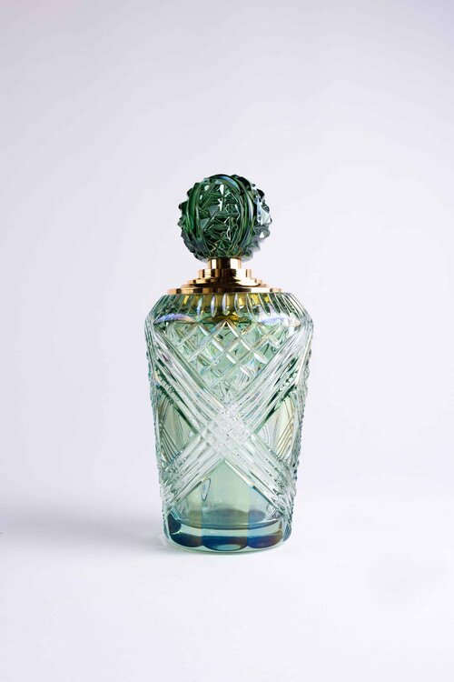 Tosco TicciatiThe Prism 水晶香水瓶 绿色
