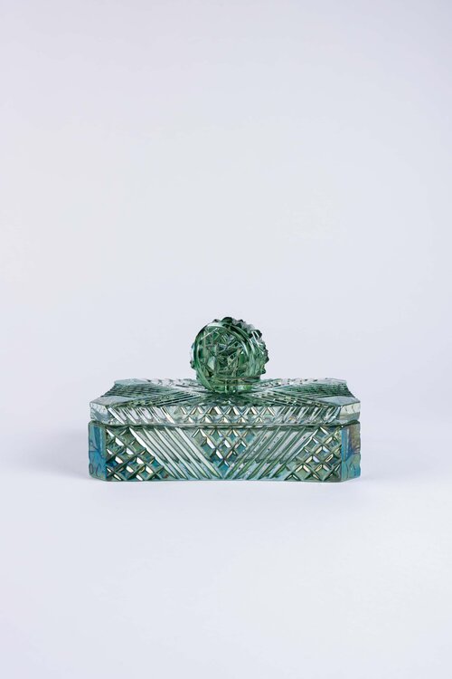 Tosco TicciatiThe Prism 水晶长方盒 绿色
