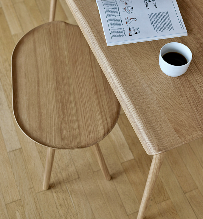 ONECOLLECTIONaKANDE STOOL 4 LEGS.休闲椅