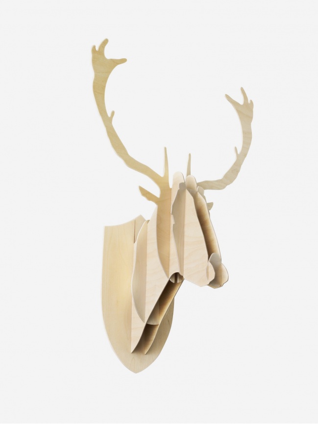 MoustacheDeer trophy装饰物